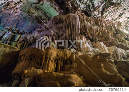 landscape of Nok Nang Aen Cave at Lam Khlong Ngu National Park. Kanchanaburi, Unseen in Thailand landscape of Nok Nang Aen Cave at Lam Khlong Ngu National Park. Kanchanaburi, Unseen in Thailand 76766214