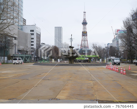 開始籌備奧運會的大通公園 76766445