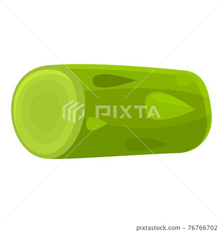 Raw asparagus icon, cartoon style 76766702
