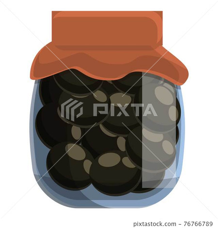 Pickled product icon, cartoon style 76766789