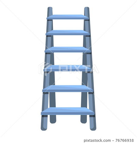 Tall ladder icon, cartoon style Tall ladder icon, cartoon style 76766938