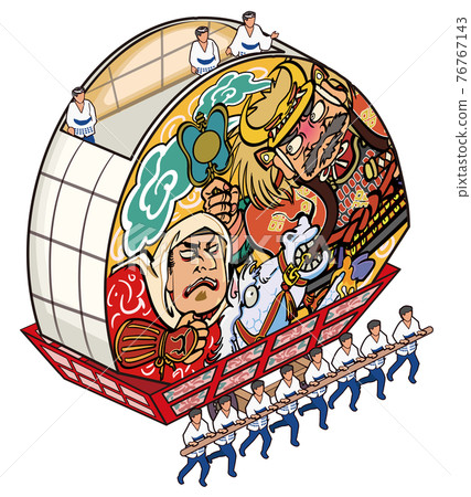 弘前睡魔祭-白天的景色 弘前睡魔祭-白天的景色 76767143