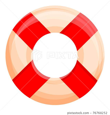 Lifeline icon, cartoon style Lifeline icon, cartoon style 76768252