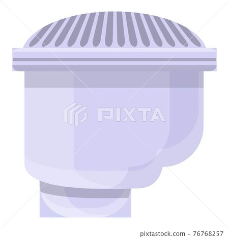 Air purification icon, cartoon style 76768257