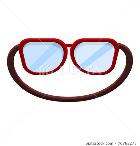 Swimming goggles icon, cartoon style Swimming goggles icon, cartoon style 76768275