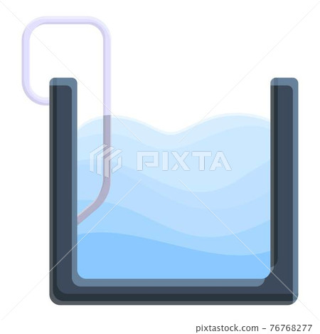 Swimming pool in section icon, cartoon style Swimming pool in section icon, cartoon style 76768277