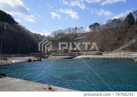 Spring Sanriku Coast Fudai Village Matsuiso Park Spring Sanriku Coast Fudai Village Matsuiso Park 76768291