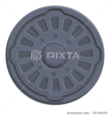 Obsolete manhole icon, cartoon style Obsolete manhole icon, cartoon style 76768456