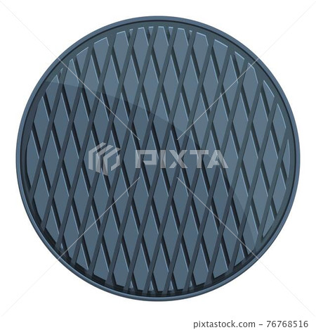 Garbage manhole icon, cartoon style Garbage manhole icon, cartoon style 76768516