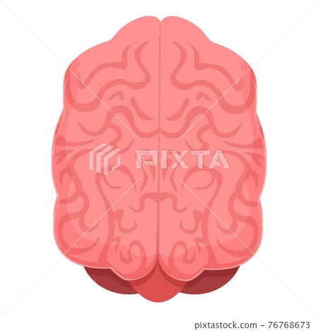 Human brain neurology icon, cartoon style 76768673