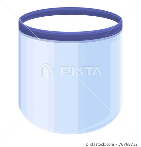 Mask face shield icon, cartoon style Mask face shield icon, cartoon style 76768712