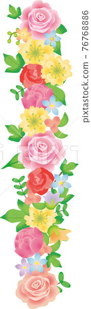 I alphabet flower letter 76768886