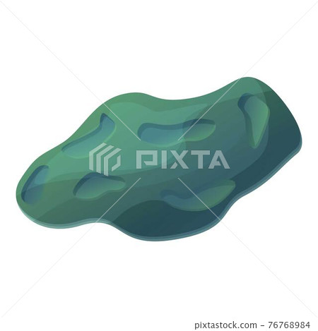 Asteroid meteoroid icon, cartoon style Asteroid meteoroid icon, cartoon style 76768984