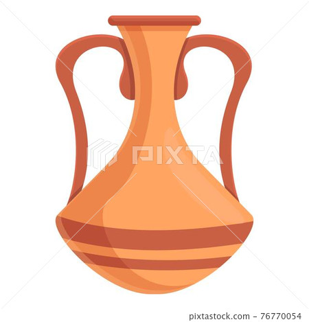 Amphora object icon, cartoon style 76770054