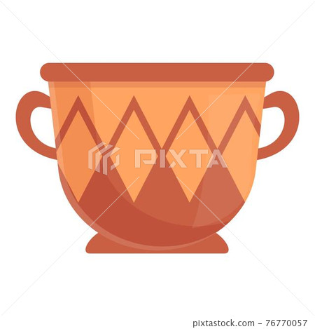Amphora style icon, cartoon style 76770057