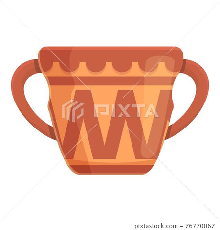 Amphora antique icon, cartoon style Amphora antique icon, cartoon style 76770067