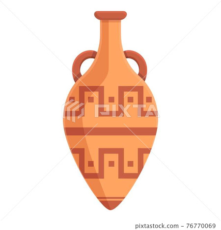 Amphora classic icon, cartoon style Amphora classic icon, cartoon style 76770069