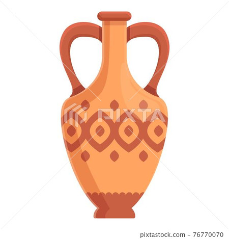 Amphora perthenon icon, cartoon style Amphora perthenon icon, cartoon style 76770070