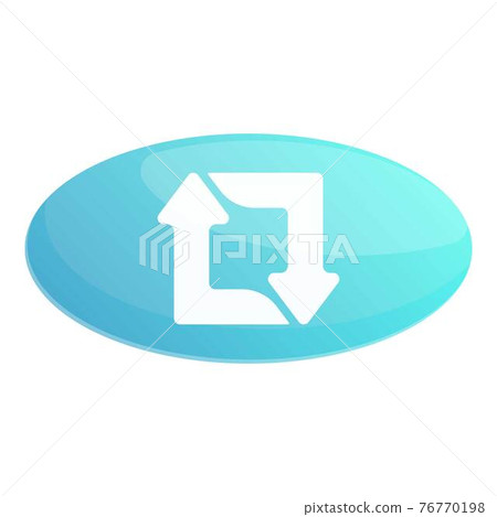 Repost feedback icon, cartoon style Repost feedback icon, cartoon style 76770198