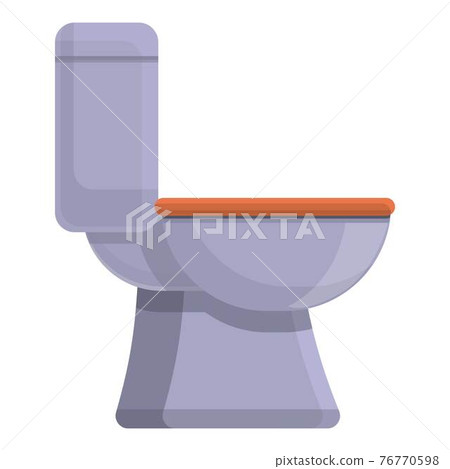 Sewerage toilet icon, cartoon style Sewerage toilet icon, cartoon style 76770598