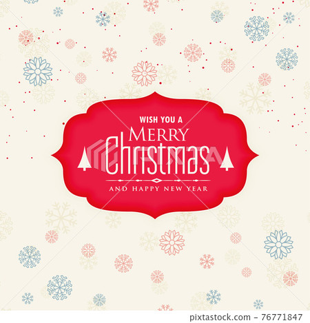 creative merry christmas snowflakes background creative merry christmas snowflakes background 76771847