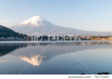 日出時的富士山 日出時的富士山 76772063