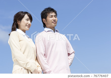 Smile couple Smile couple 76776407