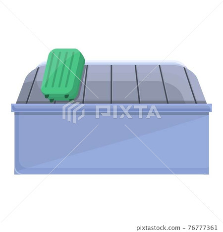 Baggage carousel icon, cartoon style Baggage carousel icon, cartoon style 76777361
