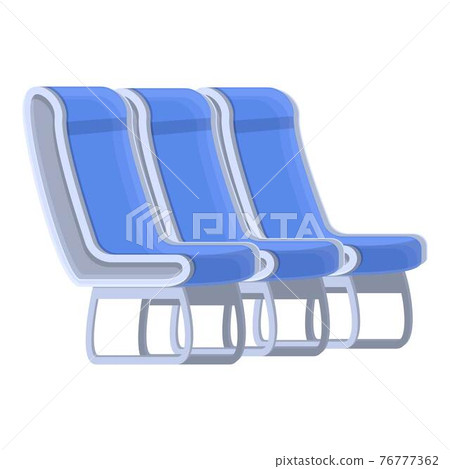 Passenger seats icon, cartoon style Passenger seats icon, cartoon style 76777362