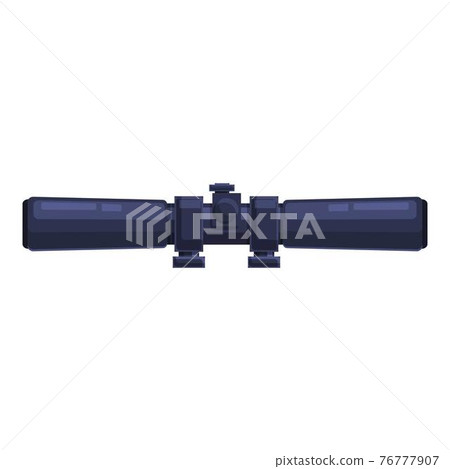 Sight optic scope icon, cartoon style Sight optic scope icon, cartoon style 76777907