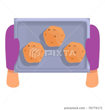 Baking hands icon, cartoon style Baking hands icon, cartoon style 76779171