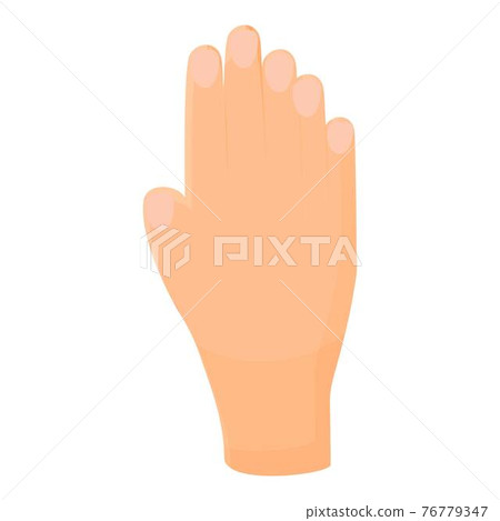 Hand body part icon, cartoon style - Stock Illustration [76779347] - PIXTA
