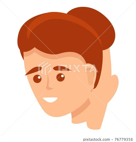 Hearing sense icon, cartoon style Hearing sense icon, cartoon style 76779358
