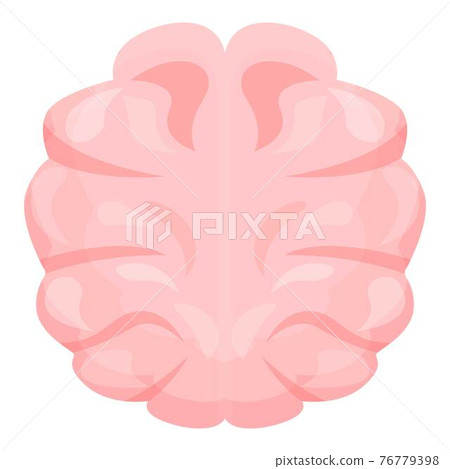 Human brain icon, cartoon style Human brain icon, cartoon style 76779398
