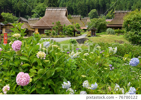 ≪Kyoto Miyama Town Summer Kayabuki no Sato≫ Nantan City, Kyoto Prefecture 76780122