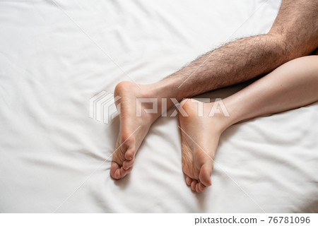 Men's Leg Hair Removal Before & After Image One Leg Only Men's Leg Hair Removal Before & After Image One Leg Only 76781096