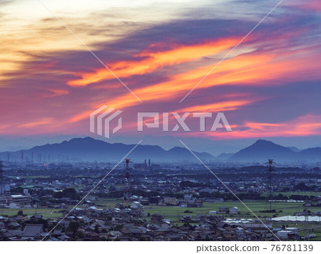 sunrise sky 76781139