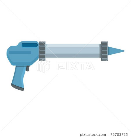 Industry silicone caulk gun icon, cartoon style Industry silicone caulk gun icon, cartoon style 76783725