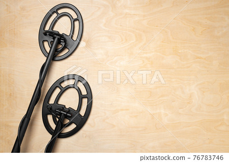 Search coil of the metal detector top view Search coil of the metal detector top view 76783746