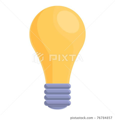 Idea bulb icon, cartoon style 76784857