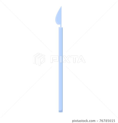 Nail manicure steel tool icon, cartoon style 76785015