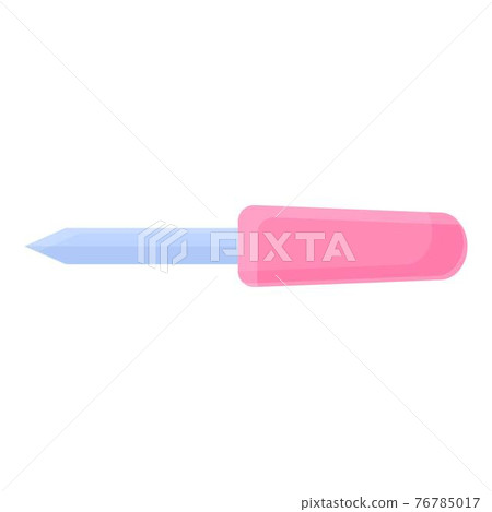 Nail file icon, cartoon style 76785017