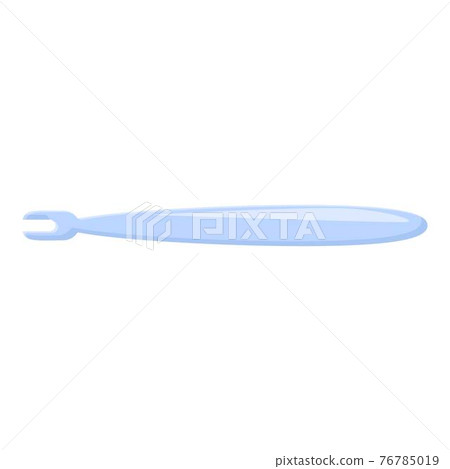 Manicure hook icon, cartoon style 76785019