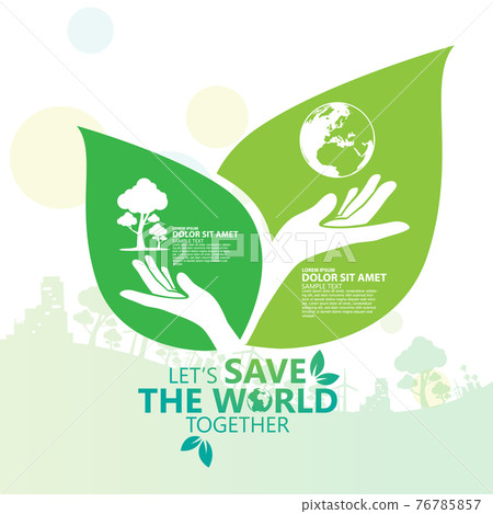 Ecology and environment conservation creative idea concept design Ecology and environment conservation creative idea concept design 76785857