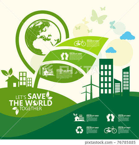 Ecology and environment conservation creative idea concept design Ecology and environment conservation creative idea concept design 76785885