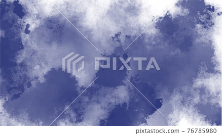 Dark Blue watercolor background for textures backgrounds and web banners design 76785980
