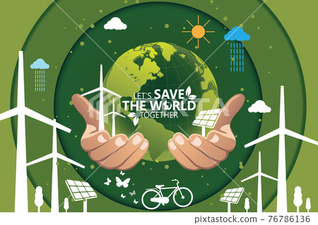 Ecology and environment conservation creative idea concept design Ecology and environment conservation creative idea concept design 76786136