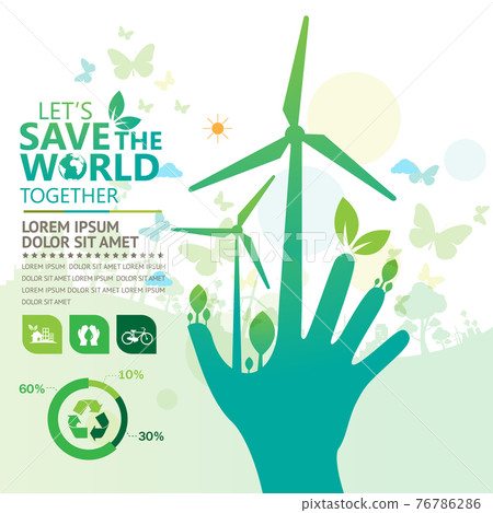 Ecology and environment conservation creative idea concept design Ecology and environment conservation creative idea concept design 76786286