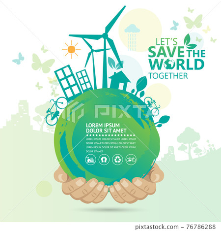 Ecology and environment conservation creative idea concept design Ecology and environment conservation creative idea concept design 76786288