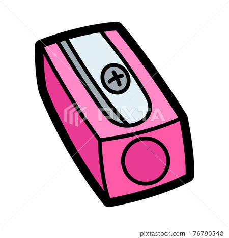 Illustration of sharpener. School education icon for industry and business. Illustration of sharpener. School education icon for industry and business. 76790548